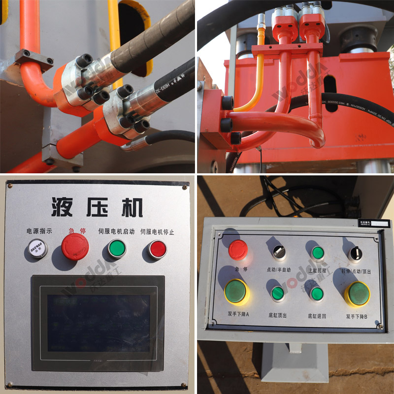 2000噸三梁四柱液壓機 2000噸三梁四柱液壓機
